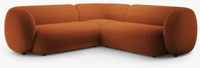 Coltar Kate 5 locuri catifea Salvador L252 cm