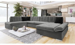 Canapea de colț Calla (D) U (Catifea magică 2217 + Catifea magică 2219). Promo -17%. 1058907