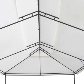 Pavilion, alb, 600 x 298 x 270 cm Alb, Fara perdea