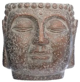 Ghiveci Cap Buddha H17,5 cm Maro