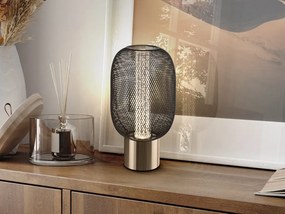 Veioza LED design modern Micron negru/auriu