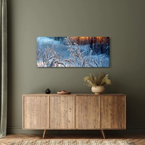 Tablou - Pajiște de iarnă (120x50 cm)