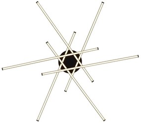 Plafoniera LED metal negru mat LAWSON