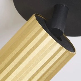 Spot din aluminiu canelat Anna auriu