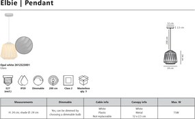 Pendul design modern Elbie D-24cm