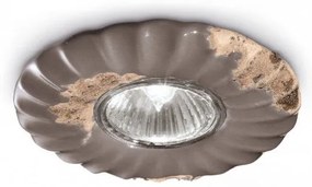 Spot incastrabil design retro realizat manual din ceramica VINTAGE