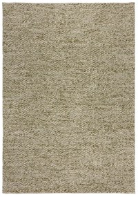 Covor kaki țesut manual din amestesc de lână 160x230 cm Minerals – Flair Rugs
