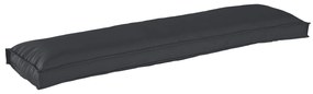 vidaXL Set de perne pentru palet 2 pcs Negru 150 x 40 x 8 cm țesătură