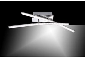 Lustră LED aplicată SIMON 2xLED/5W/230V crom mat Leuchten Direkt 11270-55