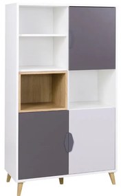 Raft Juna 6 (alb + grafit + gri + stejar lefkas). 1087402