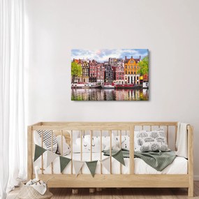 Tablou - Amsterdam, case de dans (90x60 cm)