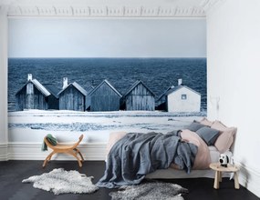 Fototapet, Boathouse Blues, Rebel Walls