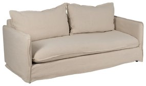 Canapea crem cu tapițerie din in 200 cm – Ixia