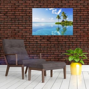 Tablou - Insula tropicală (90x60 cm)