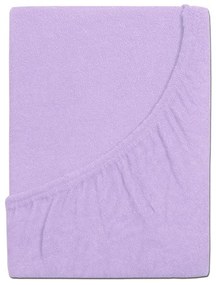 Cearsaf frote pentru patut de copii EXCLUSIVE 70x140 cm mov