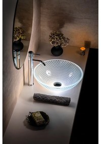 Chiuvetă rotundă din sticlă ø 42 cm Puketa – Sapho