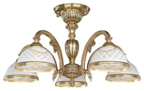 Lustra aplicata clasica cu 5 brate design italian 7102