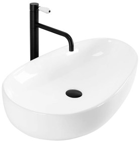 Lavoar Sandra alb L65 cm