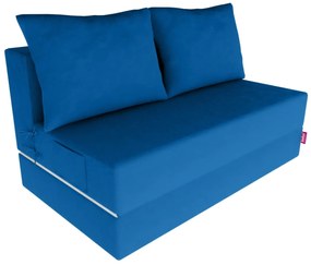 Canapea extensibila Urban Living, 136x80x40 cm, Albastru