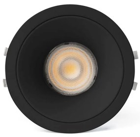 Spot LED incastrabil tavan orientabil trimless LOX 3000K negru