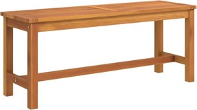 vidaXL Bancă de grădină, 110x35x45 cm, lemn masiv de acacia