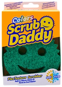 Scrub Daddy Sponge Colors Pachete individuale,verde
