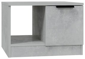 811344 vidaXL Măsuță de cafea, gri beton, 50x50x36 cm, lemn prelucrat