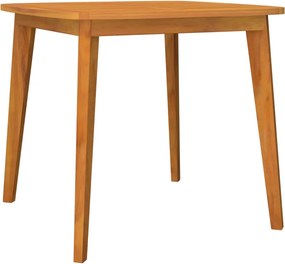 vidaXL Masă de grădină, 85x85x75 cm, lemn masiv de acacia