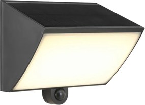 Brilliant - Aplica de perete solară LED SIERRA LED/6W/3,7V 2000 mAh IP54 negru