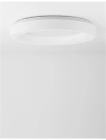 Plafoniera LED 4000K moderna 60cm RANDO THIN alba NVL-9353850