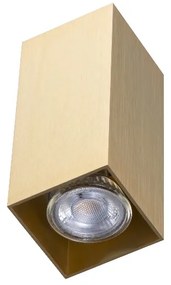 Aplica de perete cu lumina ambientala VELIA SQUARE 2 alama