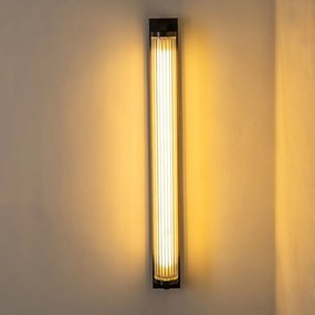 Aplica de perete LED smart cu telecomanda COMO titan periat