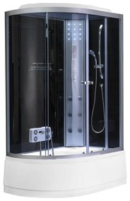Cabină de duș cu hidromasaj Lia cu instalare pe partea dreaptă