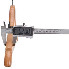 Umerase Haine din Lemn cu Carlig Rotativ, Wood Style, UnicUtil, Natur, UUUM63