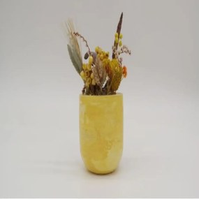 Ghiveci decorativ cu flori artificiale, homs seria A620,17x5.5x9 cm,30358