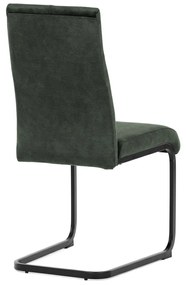 Set de scaune de sufragerie Vintage DCL-D1275GRN4, 4 buc