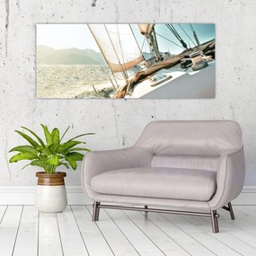 Tablou - Yacht (120x50 cm)