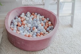 Tobogan cu piscina cu bile Blush 110x30 cm