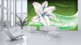 Fototapet - Arta florală - abstract (152,5x104 cm)