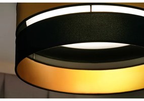 Plafonieră LED Brilagi ROYAL LED/24W/230V d. 45 cm negru/auriu