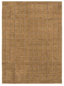 Covor galben ocru țesut manual din lână 170x240 cm Mosaic Ochre – Lorena Canals