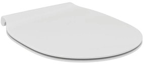 Capac WC ultra plat, 365x445x50 mm, alb
