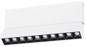Spot LED aplicat ajustabil PAD 15W alb
