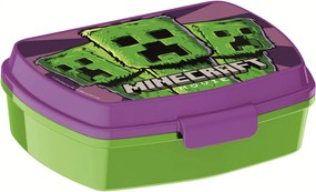 Minecraft The Movie cutie de sandwich amuzantă din plastic