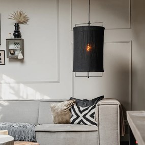 Lampă pendant de design neagră - Rich
