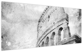 Tablou - Carte poștală de epocă a orașului N⁰1 (120x50 cm)