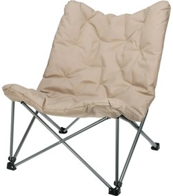Scaun de camping Redcliffs Butterfly , 83 x 74 x91 cm, bej