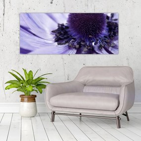 Tablou - Floare mov (120x50 cm)