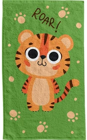 Tigru Roar prosop de mână pentru față, prosop 30x50 cm