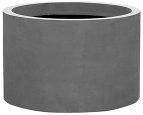 Ghiveci Jumbo Max inaltime medie, culoare gri, dimensiuni multiple - PotteryPots mărimea: XL - v. 70 cm, ⌀ 110 cm